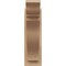 Ekena Millwork 6-in W x 16-in D x 20-in H Funston Trad Rough Cedar Woodgrain TimberThane Outlooker, Primed Tan OUTUR060X16X20FST04RCPR - alternate 2